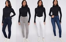 EX M&S Ladies Ivy Skinny Jeans High Waisted Cotton Comfort Stretch Marks Spencer