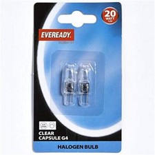 2 x Eveready G4 20W 12V