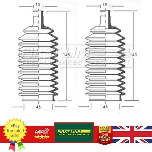 Steering bellow kit for - steering,