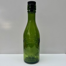 Antique Green Glass Beer