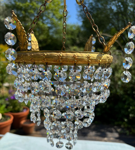 Small waterfall chandelier - small,