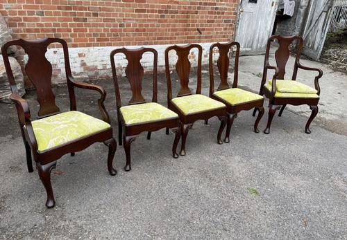 Queen anne style mahogany - queen,