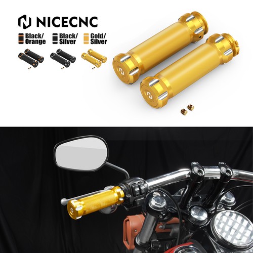 Aluminum handlebar grips for - aluminum,