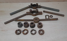 Vintage Conduit threading dies & tool handles.