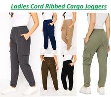 Ladies Womens Cargo Combat