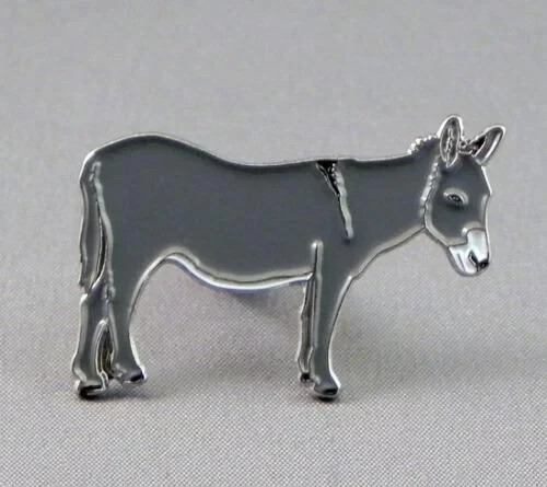 Donkey pin badges - donkey,