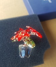 Swarovski decor miniature roses