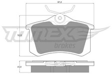 REAR BRAKE PAD SET DISC BRAKE