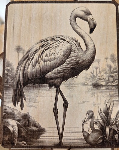 Laser engraved wooden plaque - laser-engraved,