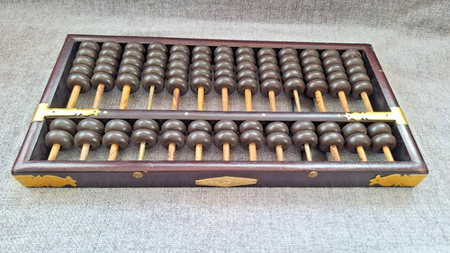 Vintage chinese suanpan - vintage, abacus