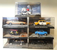 Set x8 James Bond 007 Diecast