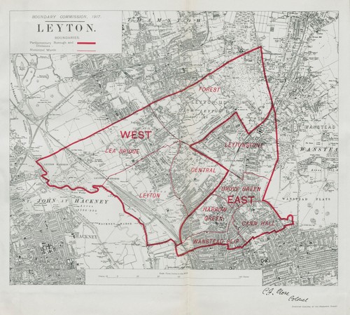 Leyton parliamentary borough - parliamentary,