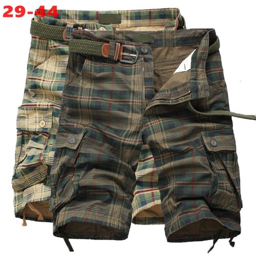 Men casual plaid - casual, shorts