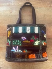 Lulu Guinness (RARE) Greengrocers Shop Bag