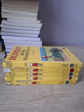 Vintage Rupert Little Bear Library  Hb Nos 12,13,14,16 & 17 Q116