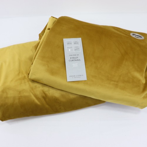 John lewis velvet - lewis, lined