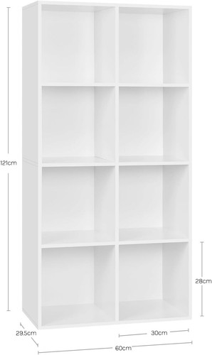 Woltu bookcase book shelf cube - woltu,