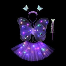 4Pcs/Ss LED Children Costume