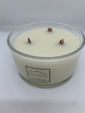 VEGAN FRIENDLY, highly scented, 3 Wick, Frankincense & Myrrh-like Soy Wax Candle