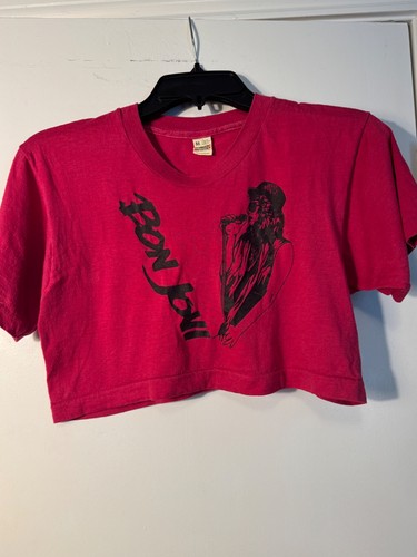 Vintage bon jovi crop tee - bon,