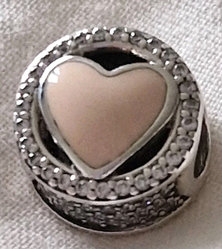 Genuine pandora pink - pink, enamel