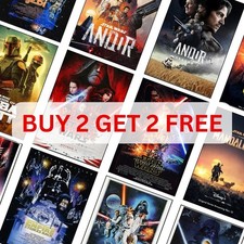 Star Wars Saga Posters Wall