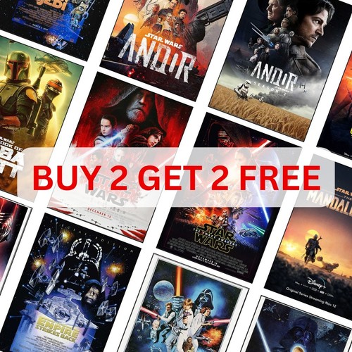 Star wars saga posters - wars,
