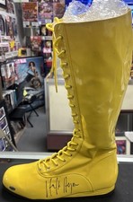 Hulk Hogan Signed WWE Yellow
