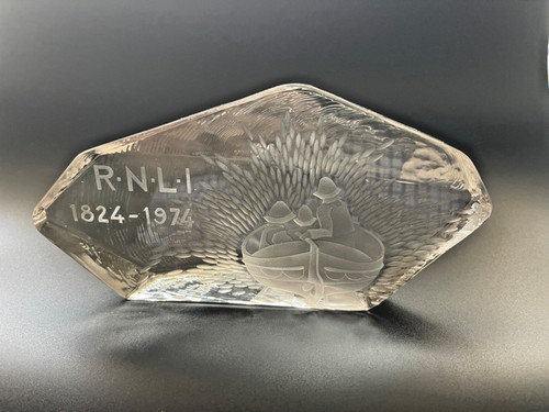 Strathearn glass rnli 150th - strathearn,