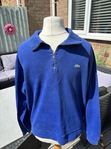 Men navy zip lacoste - men’s,