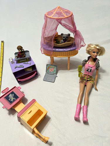 Vtg vet barbie 12in - 12in, blonde