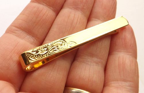 Vintage 1970s tie slide - ,