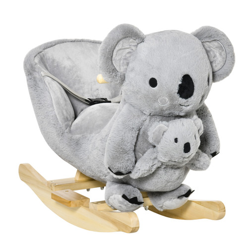 Kids plush rocking horse koala - kids,