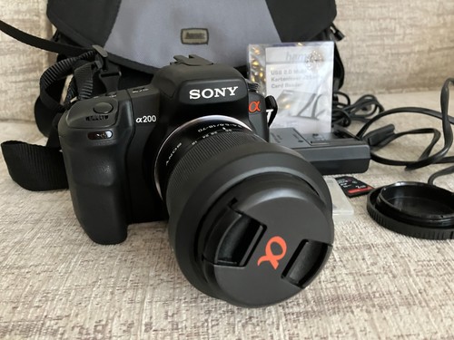 Sony alpha a200 2mp - 10.2mp, digital