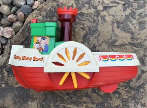 Vintage disney show boat toy - vintage,