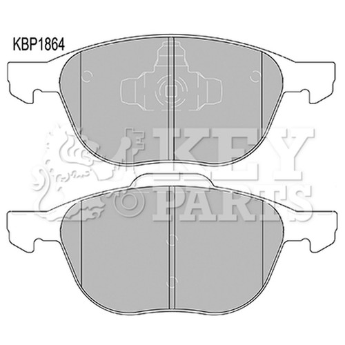Brake pads set - pads,