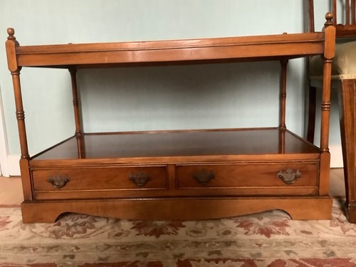 Vintage yew wood georgian - yew,