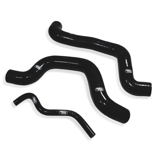 Black samco silicon rad hoses - rad,