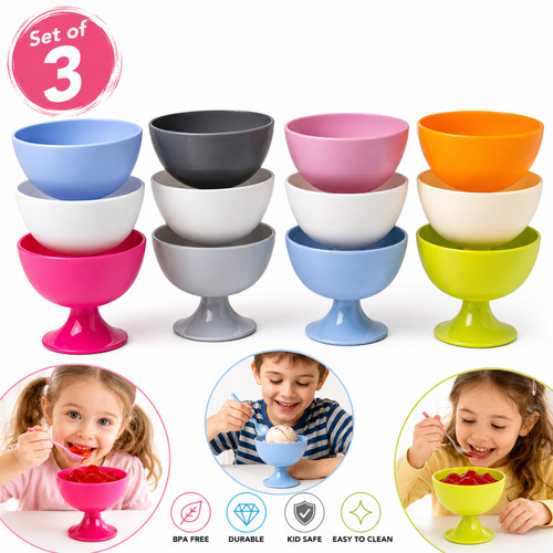 Plastic bowls cups for ice - plastic,