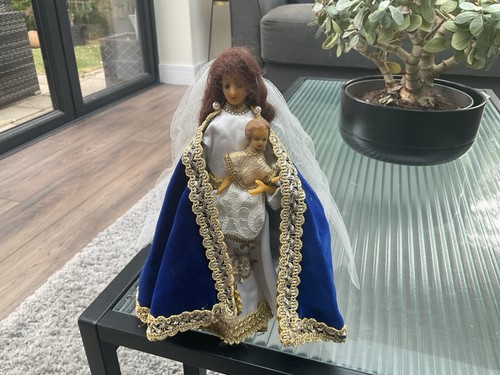 Vintage wax doll - wax, figure