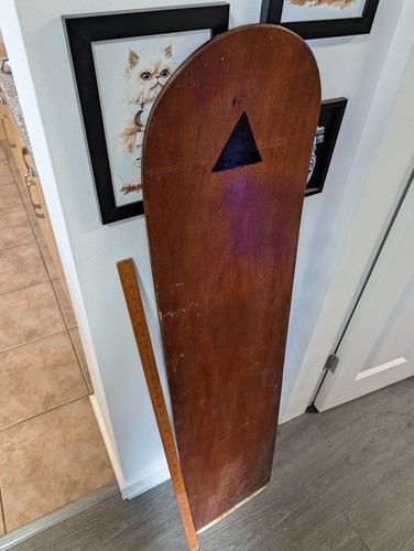 Rare vintage wooden surf - rare,