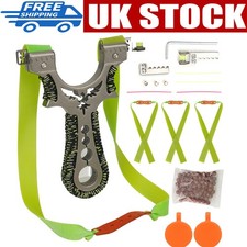 Powerful Sling-shot Catapult Alloy Handle Sling Shot Game Hunting High Velocity