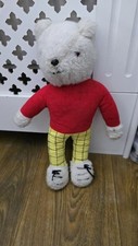 RUPERT THE BEAR Original Vintage Soft Toy Pedigree 1970's 