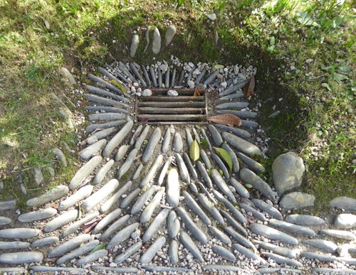 Photo 6x4 drainage gulley - photo,