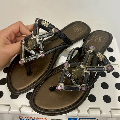 Nwot grendha jewelled flats - nwot,