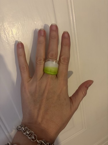 Murano glass ring from venice - from,