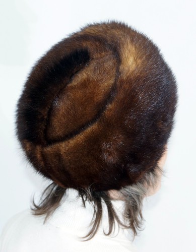 Vintage mink fur - fur, pillbox