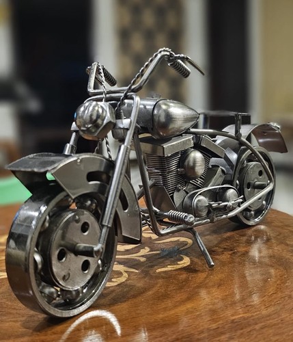 Retro bike motor desk - bike,