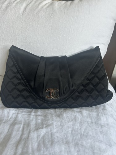 Chanel silk clutch - chanel, bag