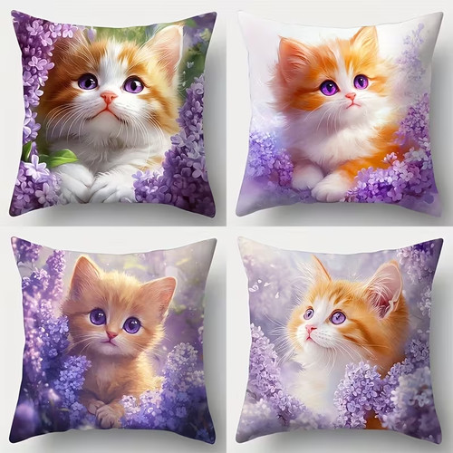 Beautiful pieces set - 4, cat